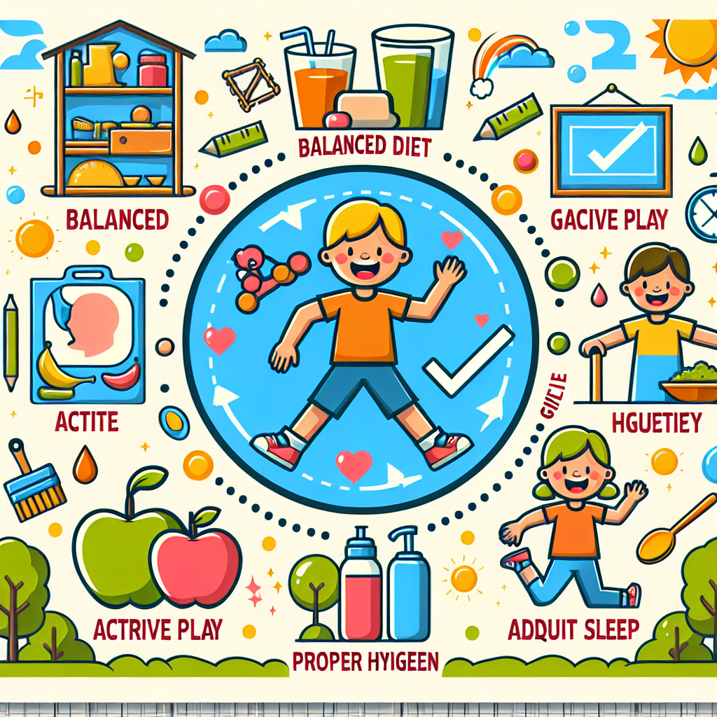 Tips Hidup Sehat untuk Anak SD Melalui Poster Edukatif