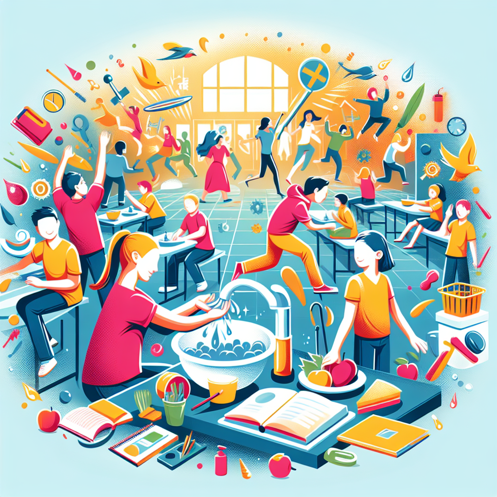 Poster Perilaku Hidup Bersih dan Sehat di Sekolah: Membangun Kebiasaan