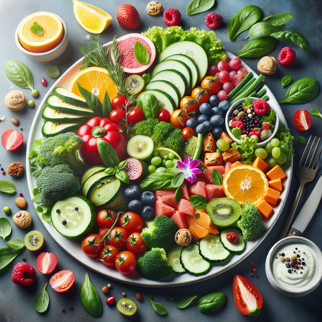 Kreasi Gambar Makanan Sehat yang Menggugah Selera