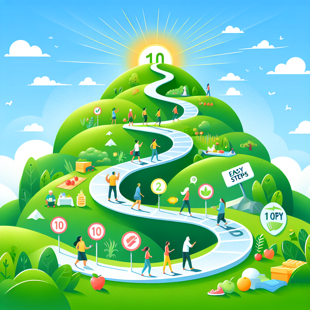 10 Langkah Mudah Menuju Hidup Sehat dan Bahagia