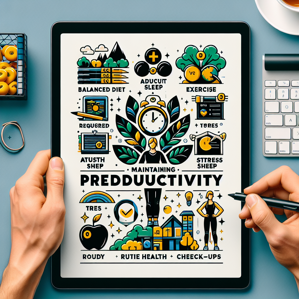 10 Tips Menerapkan Poster Pola Hidup Sehat Agar Tetap Produktif